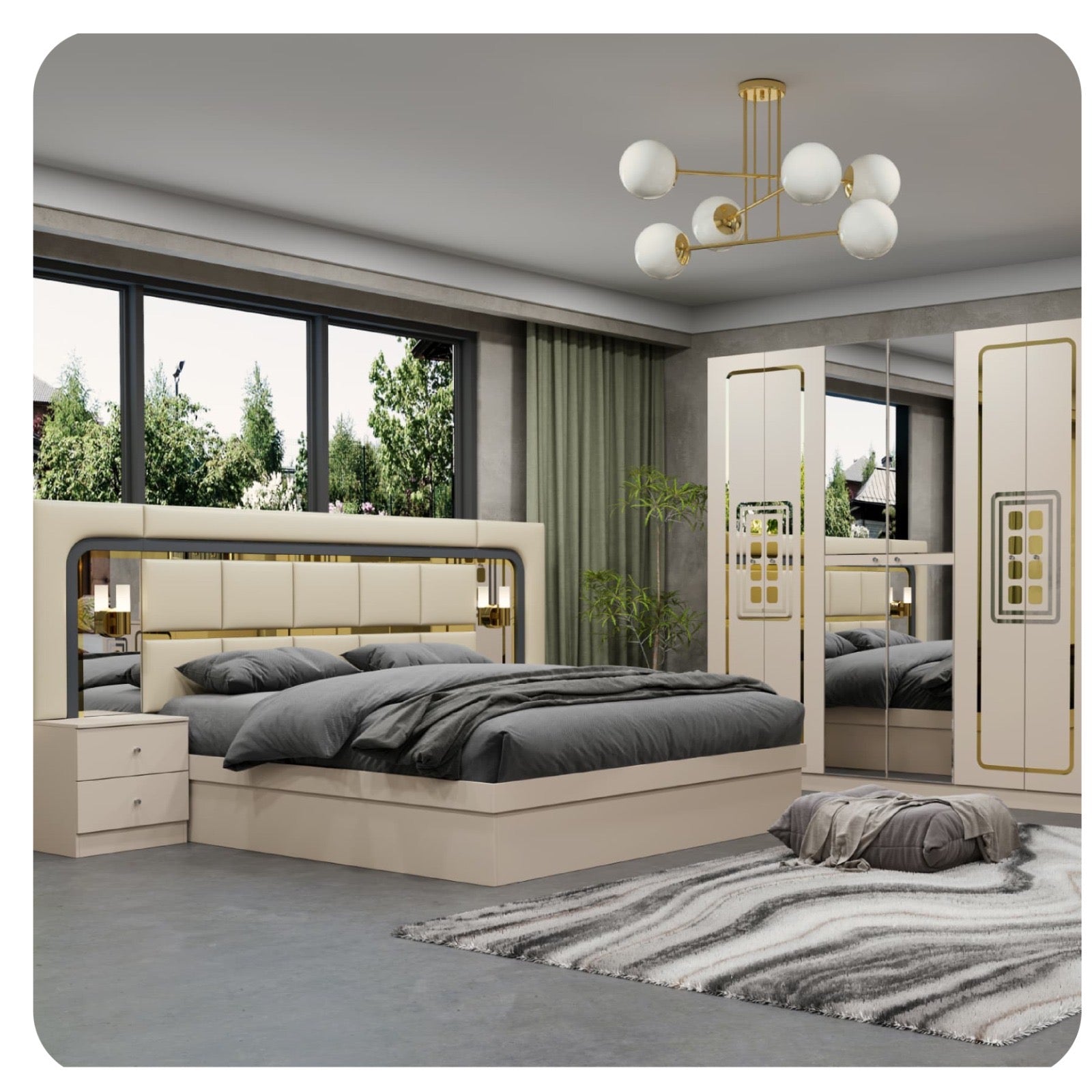 Chambre à coucher moins chère